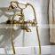 Luxury Design Golden Plated Wash Bathtub Tap