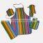 100% Cotton Apron Set Heart Printed Kitchen Towels Heart Towels Heart Shaped Tea Set