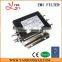 Three phase general purpose power line noise filter,40A 380V
