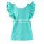 Hot summer blank t-shirt baby girls cotton T-shirt toddler girls costume T-shirt