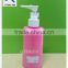 plastic bottle manufacturer PET plastic bottle with silver lotion pump for cream oil
