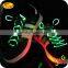 Good quality factory wholesale 7 color led flashing shoelace