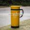 420ml Portable Insuated Glass Tea Coffee Mug With Strainer