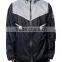 Nylon coaches jackets lightweight windbreaker jacket with printed logo & sublimation printed lining waterproof nylon jackets