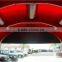red large inflatable tent
