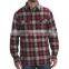 Mens Casual Plaid Flannel Shirts With Snaps OEM Service China Manufacturer