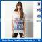 New Pattern Blank T-shirt Woman , v Neck t Shirt