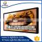 Long lifespan waterproof aluminum advertising display wall mounted light box with LED menu board outdoor picture frame