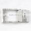Stainless Steel Silver Adjustable White Gold Quick Release Belt Buckle