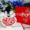 laser cut fancy 3d pop up greeting cards