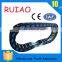 long bearing plastic cable drag chain TLZ150 cable carrier