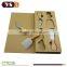 hot sales 4pcs stainless steel cheese knife in book shape box
