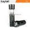 portable powerful tactical flashlight with 3*aaa battery supply power