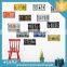 decorative custom made vintage tin metal signs hanging signs