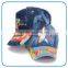 Wholsale sequins star casquette washing cotton denim children hats 5panel adjustable baseball cap for kids