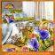 Both Sides Print Quilted Patchwork 100% Cotton Indian Silk Bedding Set