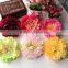 Hot Selling Large Soft Color Peony Flower Silk Flower For Hair and Brooch Ornament