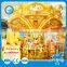 Shopping mall children play small amusement grand carousel for sale