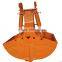 Hitachi EX1200-5D clamshell mechanical four rope grab bucket for sale