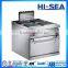 Marine Electric Cooking Range with Oven - 4 Hot Round or Square Plates