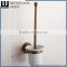 Western Unique Design Brass Antique Bronze Finishing Bathroom Accessories Wall Mounted Toilet Brush Holder