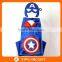 Amazon hotsale captain american cape,superhero cape and mask wholesale