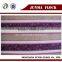 Purple and Grey Striped Pattern China Printed Cotton Fabric
