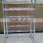 14" X 24" 5 tier metal wire Shelving units storage rack chrome