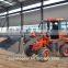 compact china mini wheel loader with CE joystick