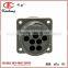 9 Pole Cable Mount Connector Socket HD10-9-16P-B009