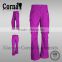 Spring autumn soft polyester detachable trouser nylon cottony stretch fashionable ladies pants ladies suit with high quality