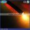 Outdoor swimming pool under water ceiling sky star 8mm end glow solid core fiber with Black PVC