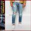 cheap skinny jeans brand jeans wholesale Distressed denim man skinny jeans pant with Rip Knee jeans size 34 (LOTA013)