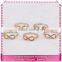 Vintage imitation gold ring wholesale price, low price women's imitation gold-plated rings