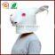 halloween props lovely Female head rubber rabbit Mask