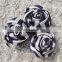 Fashion cheap accessories bountique design stain rosette flower from Kapu made in China