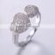 Silver Fashion Ring 925 silver ring Solid Silver X Knuckle Ring