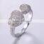 Silver Fashion Ring 925 silver ring Solid Silver X Knuckle Ring