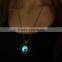 2016 Halloween gift silver chain glowing in the dark terror hands pendant picture necklace