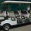 electriceight seats golf cart including two rear facing seat