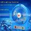 Multi-functional Customized air cooler cooling mini handy fan with LED LIGHT