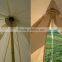 Diameter 4M Romantic Comfortable Outdoor Sibley Camping Tent
