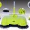 360 degree rotation hand-propelled sweeper,manual cleaner