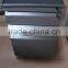 3 drawers metal movable cabinet steel mobile pedestal with plastic top