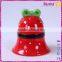high quality colorful small ceramic christmas bell