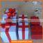 Window displays cardboard gift boxes for visual merchandising