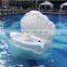 2017 hot sell leasure giant inflatable shell pool float ourdoor swim ringand raft water party and beach toys for adults and kids
