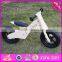 2016 new design log color wooden balance bike for toddlers W16C155