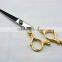 2015 New YF0458Japanese steel zodiac Tiger hair scissor