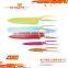 A3118 Practical 5pcs Stainless Steel Knife Set with Non-stick coating
